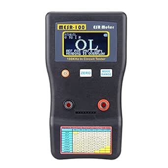 MESR-100 V2 - Testeur ESR Et Capacité Pour Condensateurs, LCR Meter électronique