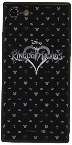 ディズニー iPhone SE（第2世代） / iPhone 8 / iPhone 7 ハイブリッド ケース カバー KAKU 耐衝撃 衝撃吸収 [ ストラップ ホール 付き 通し穴 ] スクエア 軽量 かわいい オシャレ キングダムハーツ_6 IQ-DP7K1B/KH001