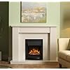 Dimplex Clement Optiflame Inset or Freestanding Electric Fire, Black ...