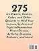 Anti-Inflammatory Desserts: 275 Ice Creams, Cookies, Cakes, and Other Desserts to Heal Your Immune System and Fight Inflammation, Heart Disease, ... and More! (Anti-Inflammatory Diet Cookbooks)