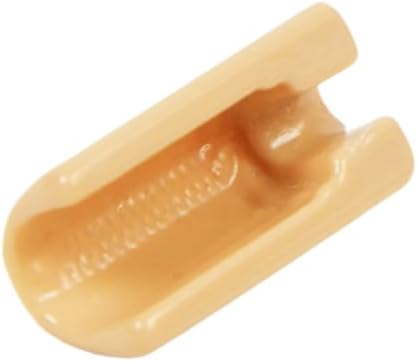URSA Straps MiniMount for Sennheiser ME2 / Tascam TM-10L. Slim, Low-Profile and Made from Hardened Plastic. Hand-Finished for Smoothness. Includes 5x Hypoallergenic MiniMount Stickies (Beige)