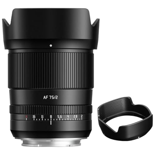 TTARTISAN AF 75mm F2 Auto Focus Lens, Full Frame Portrait ...