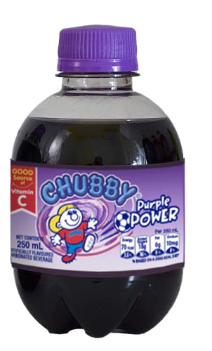 Chubby USA Soda 8.4 oz (250ml) 6 Pack (Purple)