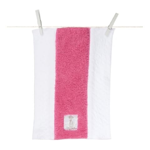 Little Giraffe Chenille Burpy (Raspberry) Cover