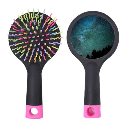 Brosse à cheveux Dark Stars pour un démêlage doux après la douche au salon