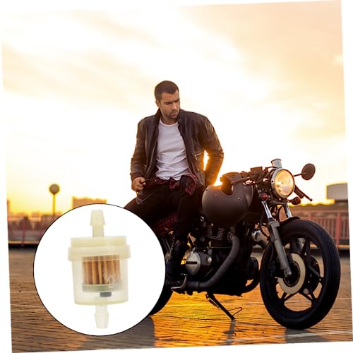 Mikinona 10 Peças Filtros De Motocicleta Substituição Filtro De Gás Líquido Plástico Amarelo Motor L