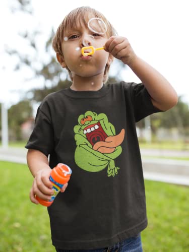 The Real Ghostbusters Animated TV Series Charming Slimer Big Boys T-Shirt Tee3