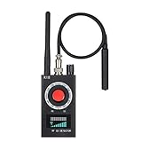【DETECCIÓN MULTIUSOS Y USO AMPLIO】 Este detector de señal anti-espía está equipado con chips potentes y tecnología de procesamiento de señal profesional. Todo tipo de detección se puede completar en unos minutos, eliminando todos los riesgos sospechosos, con la función de detección automática, puede prevenir de manera efectiva escuchas, tomar fotos y la divulgación de privacidad personal.
