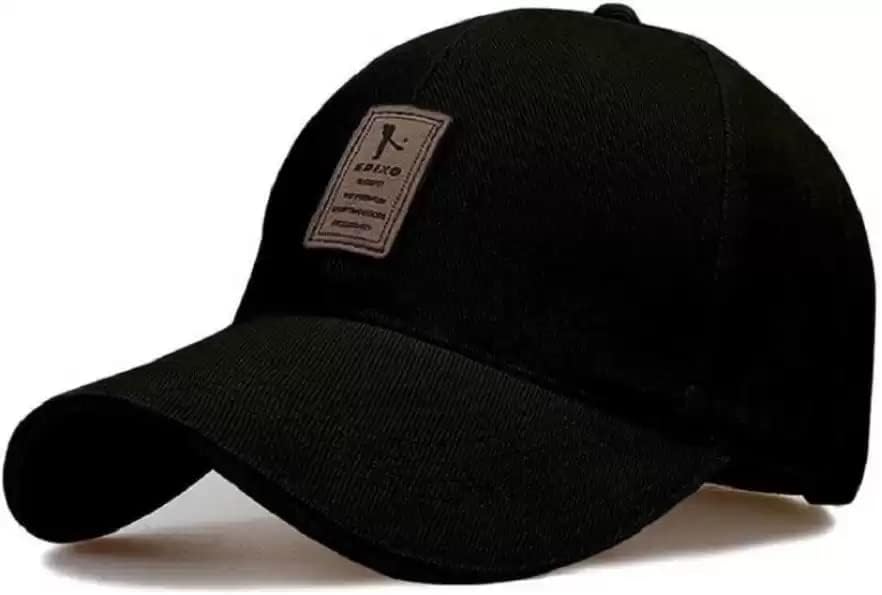 Brand Stylish Cotton Baseball Summer Sports Gym Dance Caps for Men, Women, Kids and UV Protection Cooling 2024 White