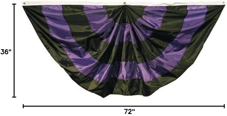 Valley Forge 3'x6' Nylon Mourning Fan Flag