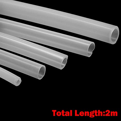 Bclla Zkenshan-Pure Siliconen Tubing 2 m Flexibele PVC Buis Clear Plastic Slangpijp Siliconen Buis, Goede Wanddikte… - Image 4