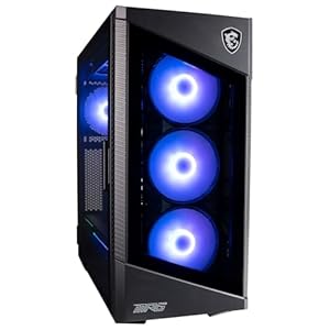 MPG Velox by MSI Gaming Desktop (NVIDIA GeForce RTX 3080, AMD 8-Core Ryzen 7 5700X, 32GB DDR4 RAM, 1TB NVMe SSD + 3TB HDD, Windows 11 Home) Professional Gamer PC Computer