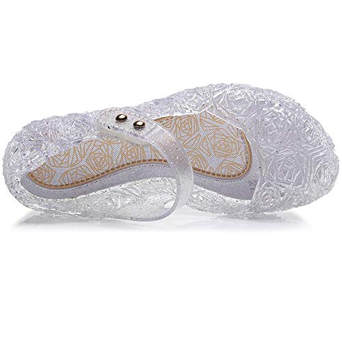 eccbox Princess Girls Sandals Dance Party Cosplay Jelly Shoes Mary Jane for Toddler Kids2