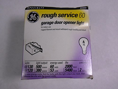 General Electric 60A/S/CDN-TP2/12 Rough Service Garage Door Opener Bulb
