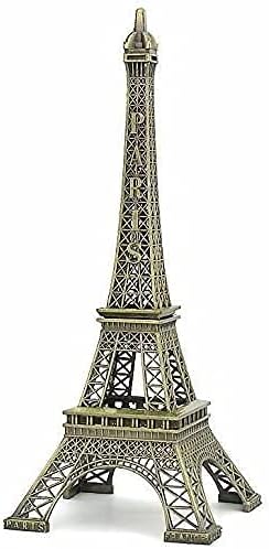 Kingsman store Zinc Eiffel Tower Statue ( 5 x 5 x 13 cm - Height x Width x Length , Green)