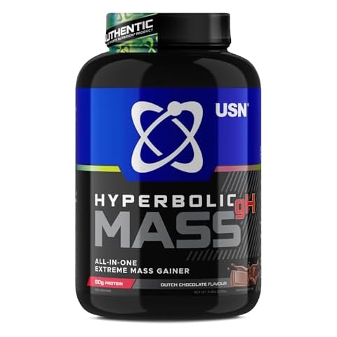 USN Hyperbolic Mass Dutch Chocolate 2kg Protein Powder Cover