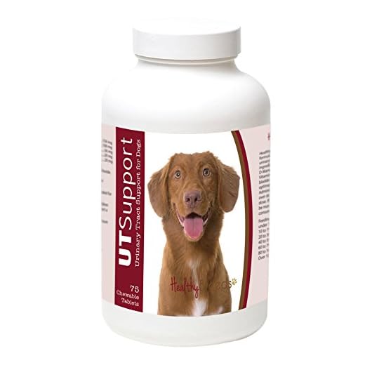 Healthy Breeds Nova Scotia Duck Tolling Retriever Cranberry Chewables - UT Support - Effective in Helping Fight Harmful Bacteria & Prevent Infection in Your Dog's Bladder - 75 Count