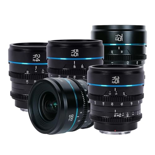 SIRUI Night Walker 35mm T1.2 VlY 16mm 24mm 55mmASony FX3 ZV-E1 LUMIX GH5 GH6 S52 S1ii Ή(35mm,E mount)