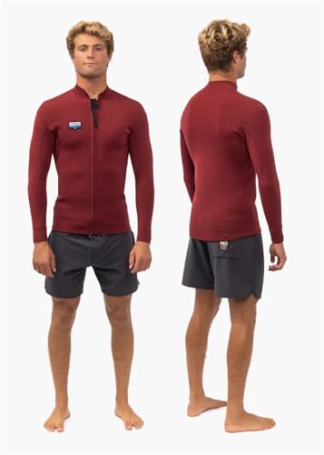 Chaqueta para buceo VISSLA Solid Sets 2Mm con cierre frontal miniatura 4