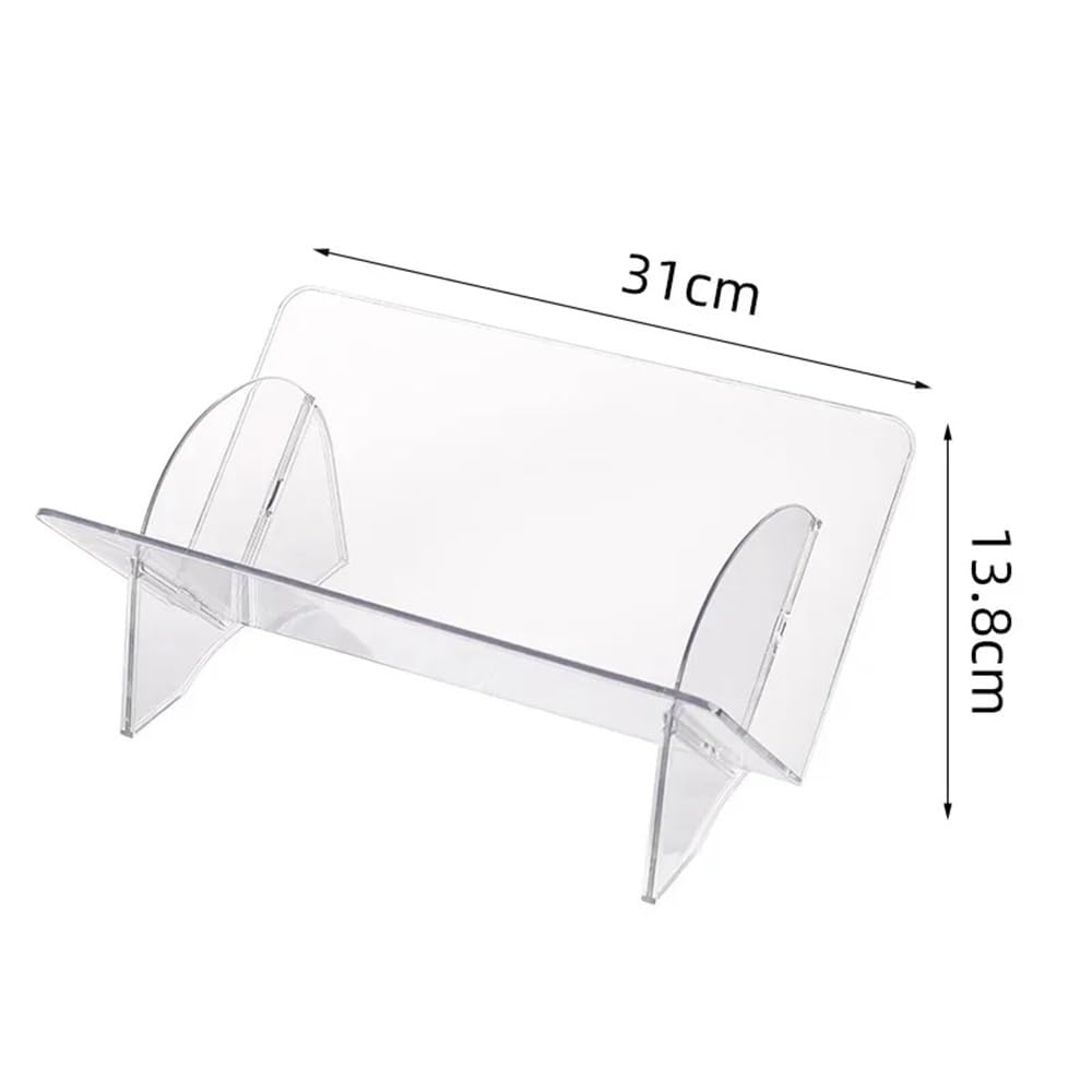 Porta dischi vinile Scaffale for dischi CD Album for Espositore for trasparente Portadischi(Transparent)