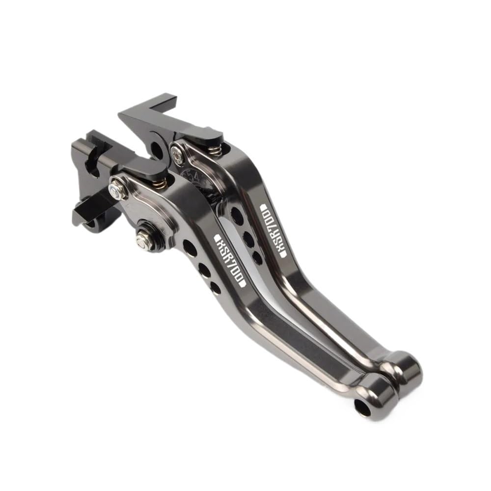 Nhgfdfs A Motorcycle Clutch Brake Lever For Ya&Mah Xsr700/X Tribute 2016-2024 Djustable Cnc Motorcycle Brake Clutch Levers Djustment