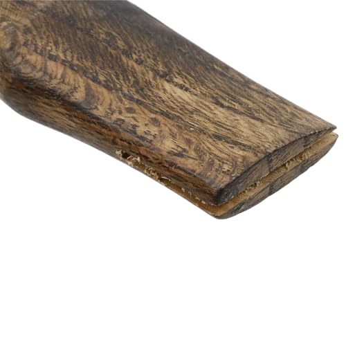 HEVSTIL Wood Replacement Handle for Camp Axe Wooden Axe Handle Hatchet Handle with Wooden and Steel Wedges for Broad Axe Most Single Bit Axe Handle Replacement, 13" Long