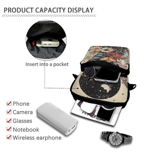 Double Layer Crossbody Bag for Women Lightweight Travel Purse Small Messenger Bags Phone Key Wallet Satchel Clutch3