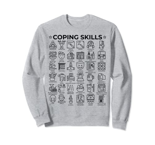 Mental Health Awareness Student Teacher School - Coping Skills Sensibilisation à la santé mentale Étudiant Enseignant École Sweatshirt