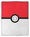 UPD Pokemon Pokeball Oversized Silk Touch Throw, 55 x 70 inches, Multicolor