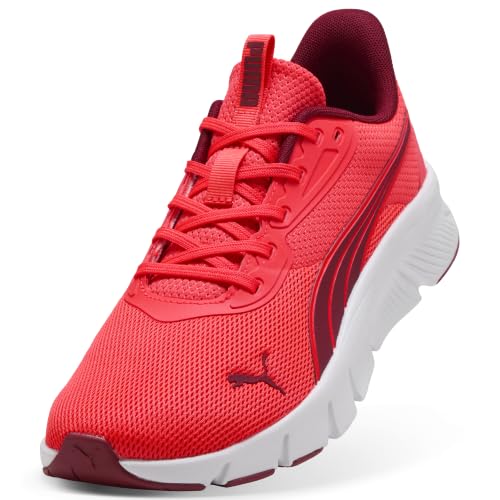 Puma Unisex's Flexfocus Lite Modern Tennis, Ultra Red Granat Glow Puma Weiß, 44 EU – Ansicht 6