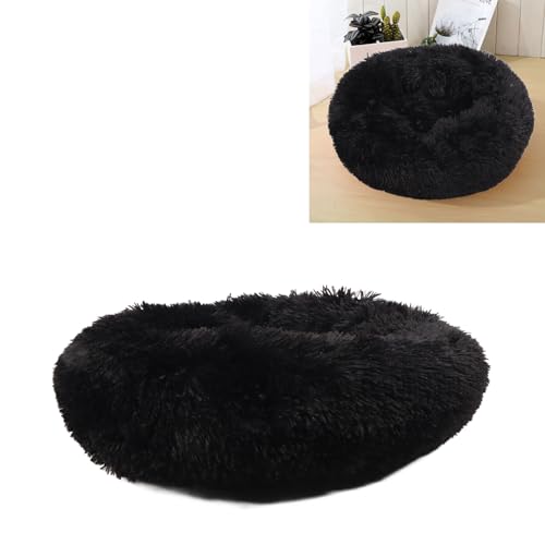 Cama para Animais de Estimação, Tapete para Cama de Cachorro, Tapete Redondo Macio e Grosso para Ani