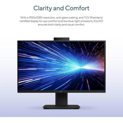Image of ASUS V470VAMSKIT1 27 inch All in One Desktop Computer FHD IPS Display Intel Core i5 13420H 16GB RAM 1TB SSD Windows 11