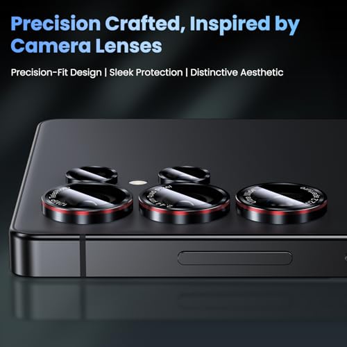 Uyiton for Samsung Galaxy S25 Ultra Camera Lens Protector, Unique Design - image 3