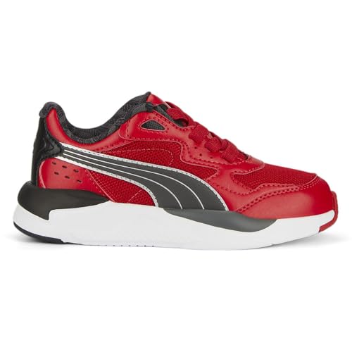 PUMA Kids Boys Scuderia Ferrari X-Ray Speed Lace Up Sneakers Shoes Casual - Red - Size 3 M