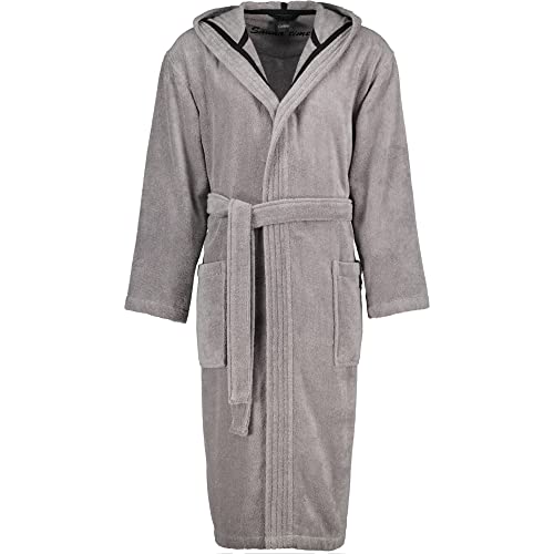 Preisvergleich Produktbild Cawö Home Bademäntel Herren Kapuze Sauna Time 833 stein - 79 XL