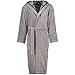 Produktbild Cawö Home Bademäntel Herren Kapuze Sauna Time 833 stein - 79 XL