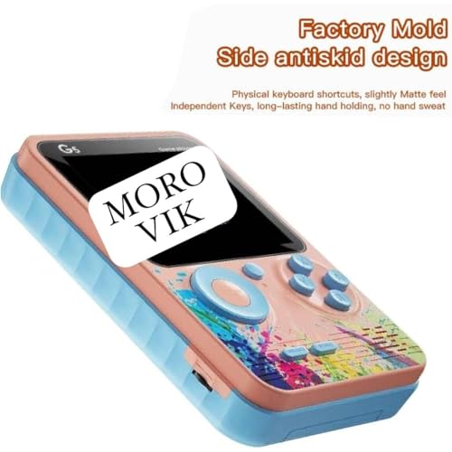 Video Game for Kids , Handheld 400 in 1 Games for Kids - Game Box with TV Output & with Gaming Console - Rechargeable Video Game for Kids (Style 3) 3 415phdOU9IL