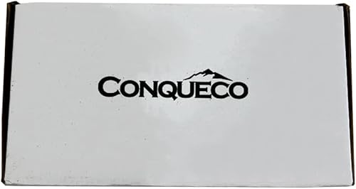 Miniatura 8 de CONQUECO Molinillo de café manual, molinillo de granos de mano con ajustes ajustables y capacidad máxima de 1.41oz, ajuste fino numérico externo,