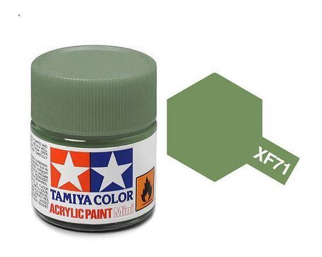 Amazon.com: TAMIYA 81771 Acrylic Mini XF71 Cockpit Green 1/3 oz
