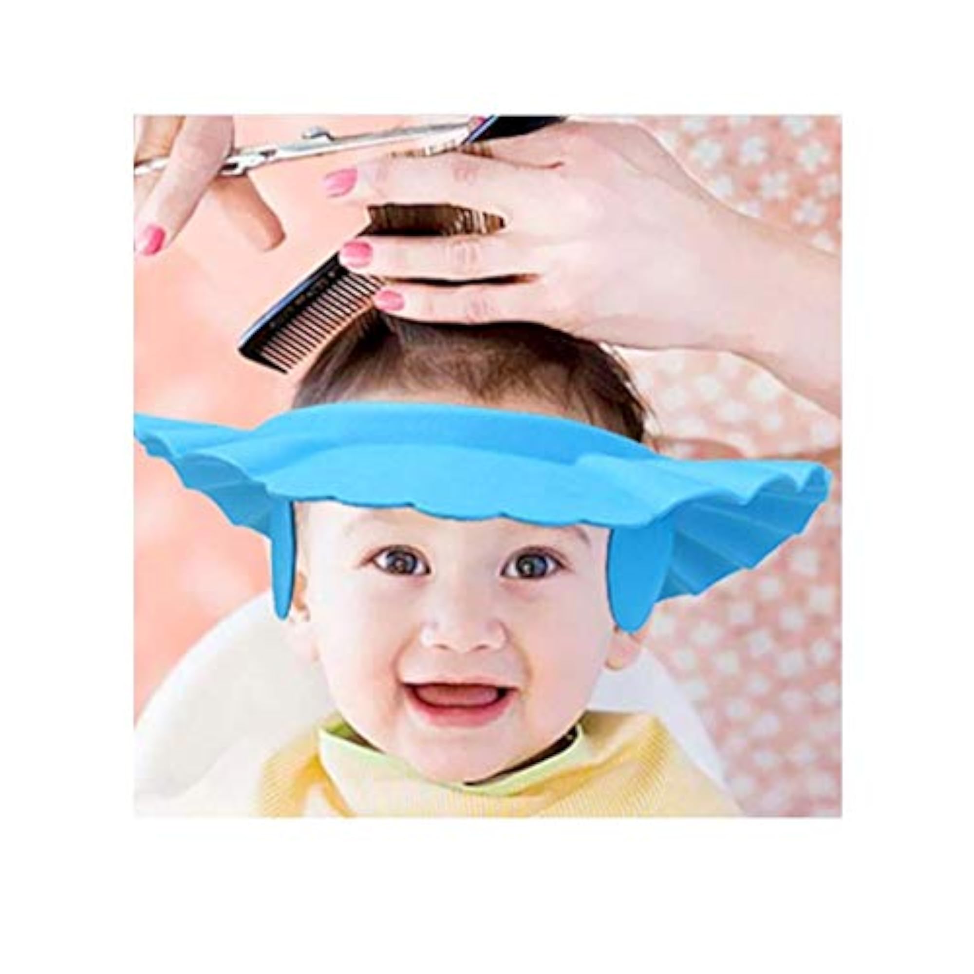 Adjustable Baby Bath Shower Cap for Newborns, 2 Pcs
