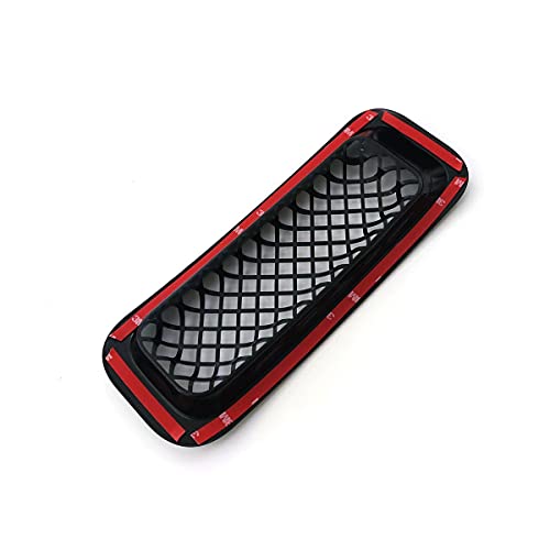 Latest 7Pcs Front Grill Cover Mesh Grille Insert Kit Compatible With 2011-2016 Jeep Patriot (Black 7Pcs Mesh Insert) #TOP3
