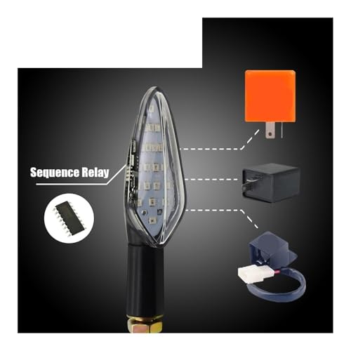 Clignotant relais intégré LED pour une luminosité maximale et durable - 6