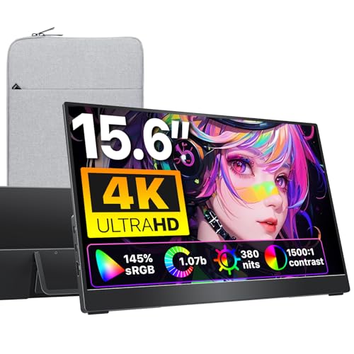 cocopar Monitor portátil 15.6 4K