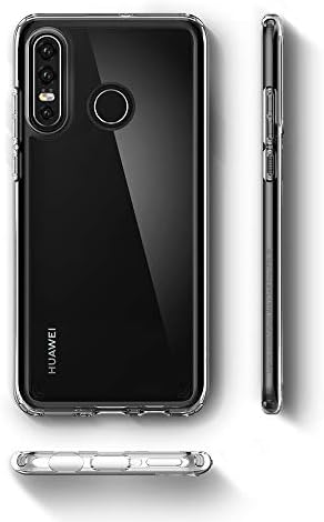 Spigen Ultra Hybrid Case Compatible with Huawei P30 Lite and Compatible with Huawei P30 Lite New Edition - Crystal Clear
