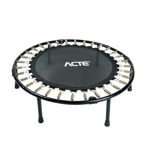 Acte, Jump Dobrável com 32 Molas E39- Preto e Bronze