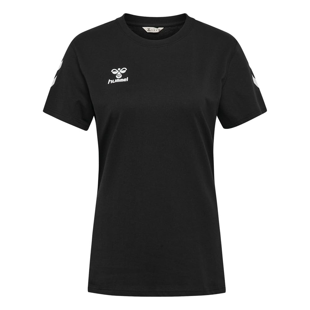 Hummel, hmlGO 2.0 Chevron T-Shirt S/S Woman, Black, XS