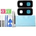 Bakewell Rear Back Camera Glass Lens with Adhesive Replacement for Samsung Galaxy S9+ Plus G965 G965F G965U(2Pcs)
