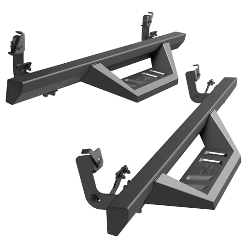 TAC Sidewinder Running Boards Fit 2009-2018 Dodge RAM 1500 | 2010-2025 2500 3500 Regular Cab (Incl. 2019-2023 Ram 1500 Classic) Truck 4” Drop Fine Texture Black Side Steps Nerf Bars Rock Slider(2pcs)