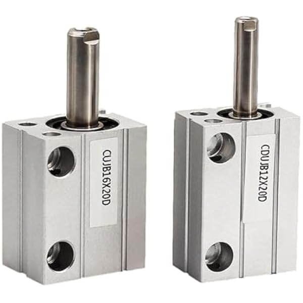 CDUJB/CUJB6 8 10 Mały cylinder pneumatyczny Darmowa instalacja 10DX20D kwadratowe cylindry pneumatyczne 1 sztuka (CDUJB6, Stroke 4 mm)
