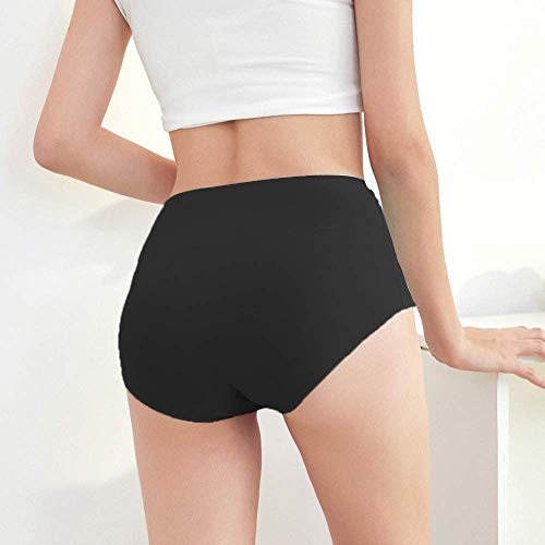 Image of FallSweet No Show High Waist Briefs Underwear for Women Seamless Panties Multi Pack